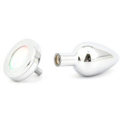 Generique Plug Bijou Light Colour L 9 x 4 cm